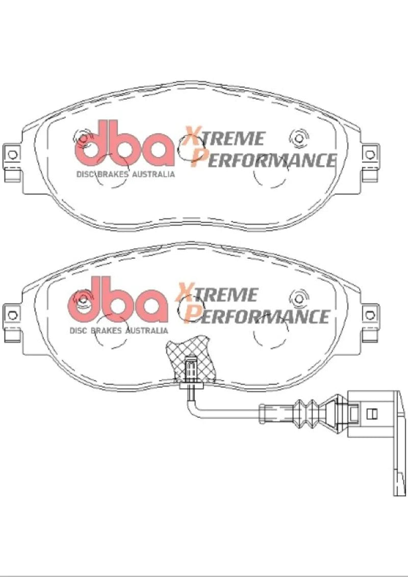 DBA 13-21 Volkswagen Golf R (MK7) XP Performance Front Brake - DB8849XP