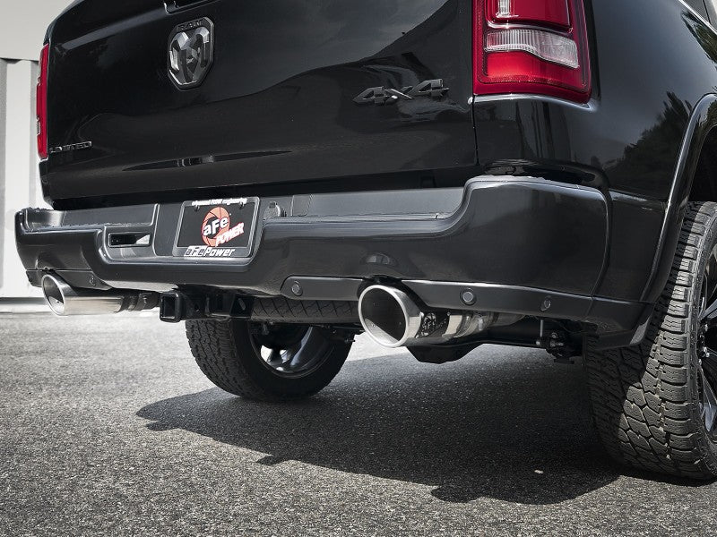aFe Gemini XV 3in 304 SS Cat-Back Exhaust 19-21 Ram - 49-32081-P-C-Dub Tech