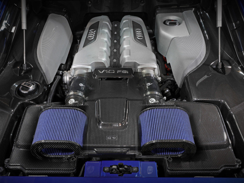aFe 15-21 Lamborghini Huracan V10-5.2L Track Series Intake System w/ - 57-10012R-C-Dub Tech