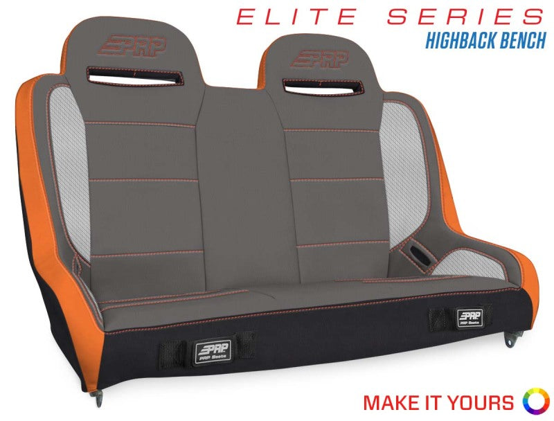 PRPJeep Wrangler JKU/JLU Elite Series Suspension Bench Seat - A9247