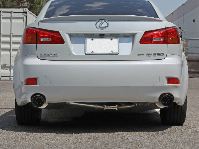 aFe POWER Takeda 06-13 Lexus IS250/IS350 SS Axle-Back Exhaust w/ - 49-36055-B-C-Dub Tech