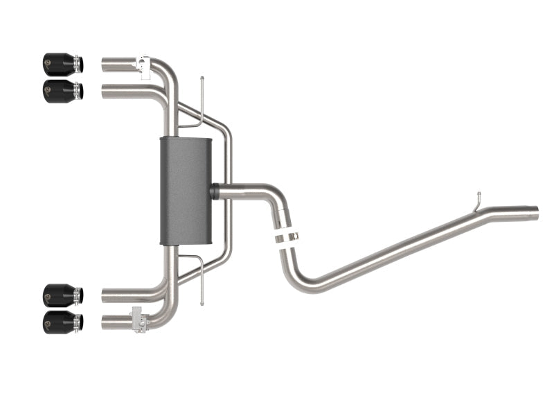 aFe MACHForce XP 3in-2.5in 304SS Exhaust Cat-Back 15-20 Audi S3 - 49-36442-B-C-Dub Tech