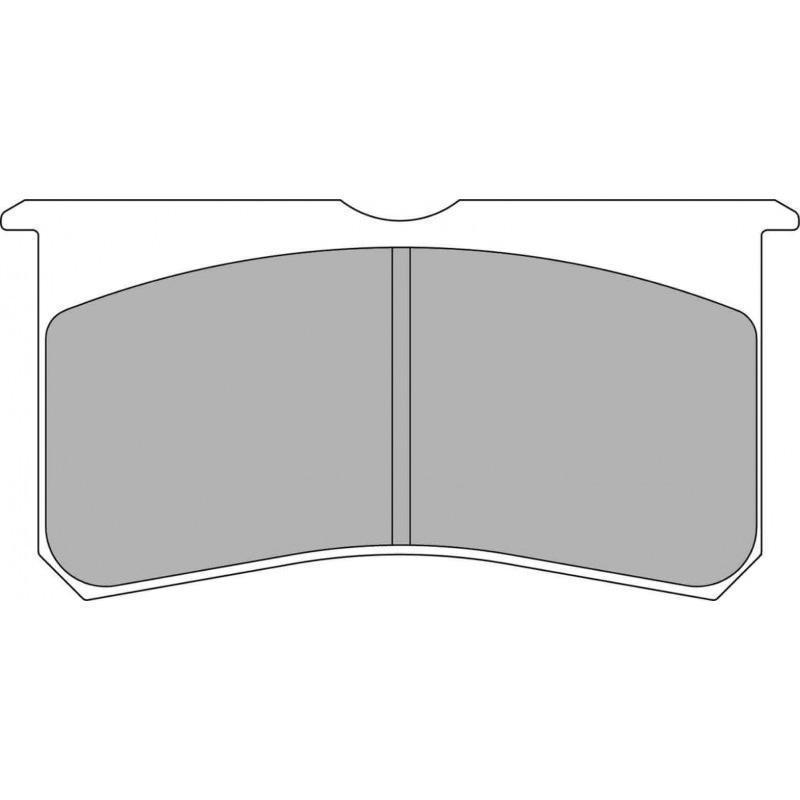 Ferodo DS2500 Front Brake Pads for AP Racing CP8350-D50 Calipers (FRP3116H)