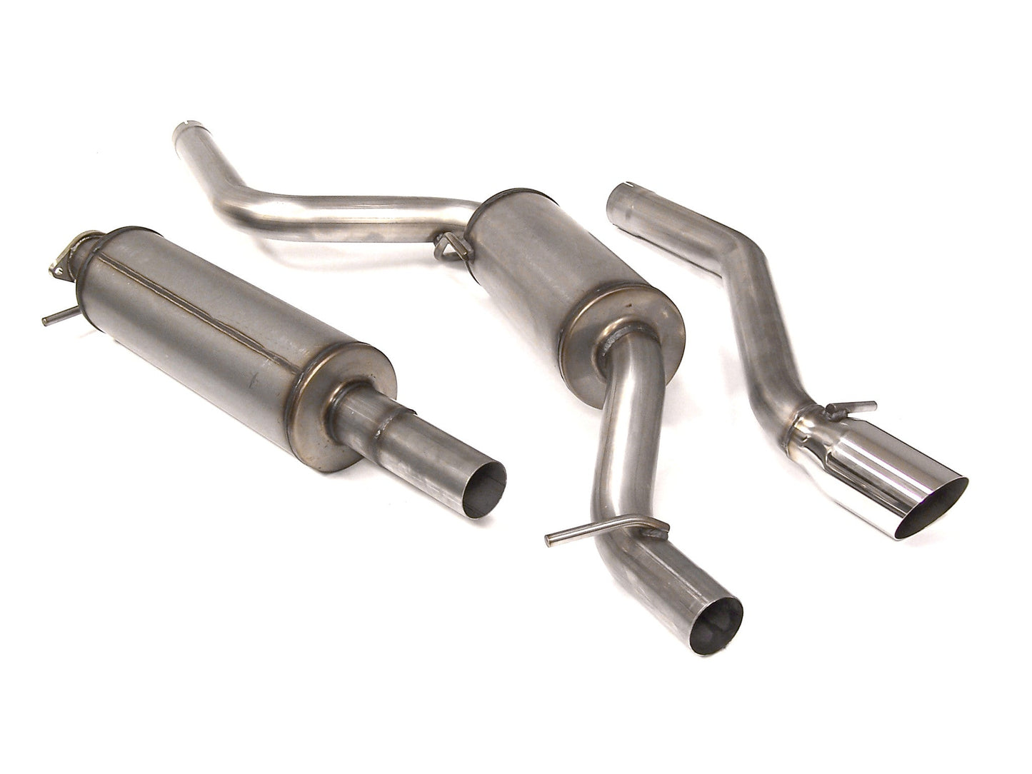 FSWERKS Stainless Steel Catback Stealth Exhaust System - Ford Focus SVT