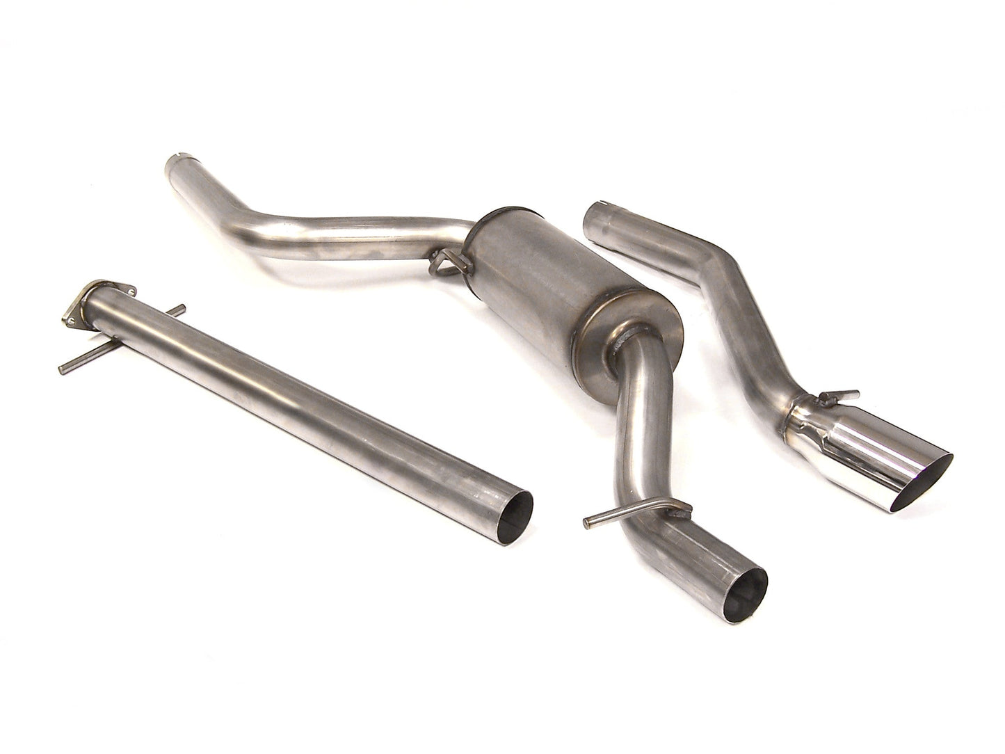 FSWERKS Stainless Steel Catback Race Exhaust System - Ford Focus SVT