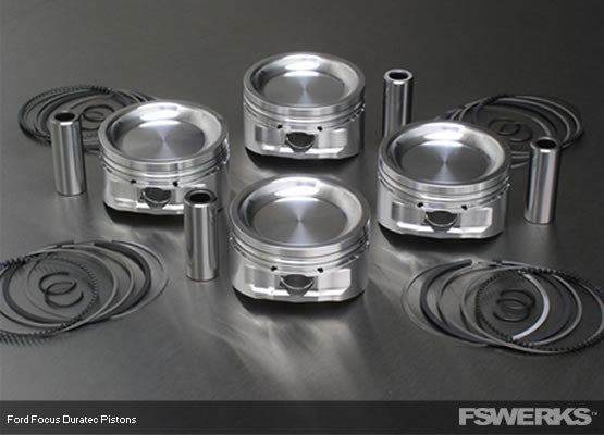 FSWERKS Forged 2.3L Pistons - Ford Duratec 2003-2007