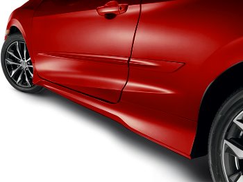 Genuine Honda 2016-2021 Civic Coupe Side Underbody Spoilers