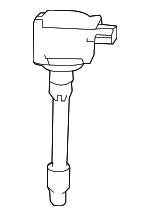 Genuine Honda Ignition Coil Assembly Plug Top: 30520-59B-013