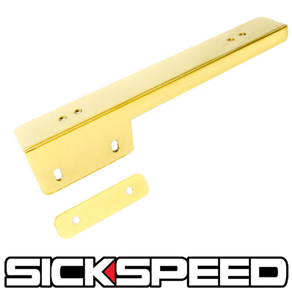 FRONT BUMPER LICENSE PLATE RELOCATION BRACKET