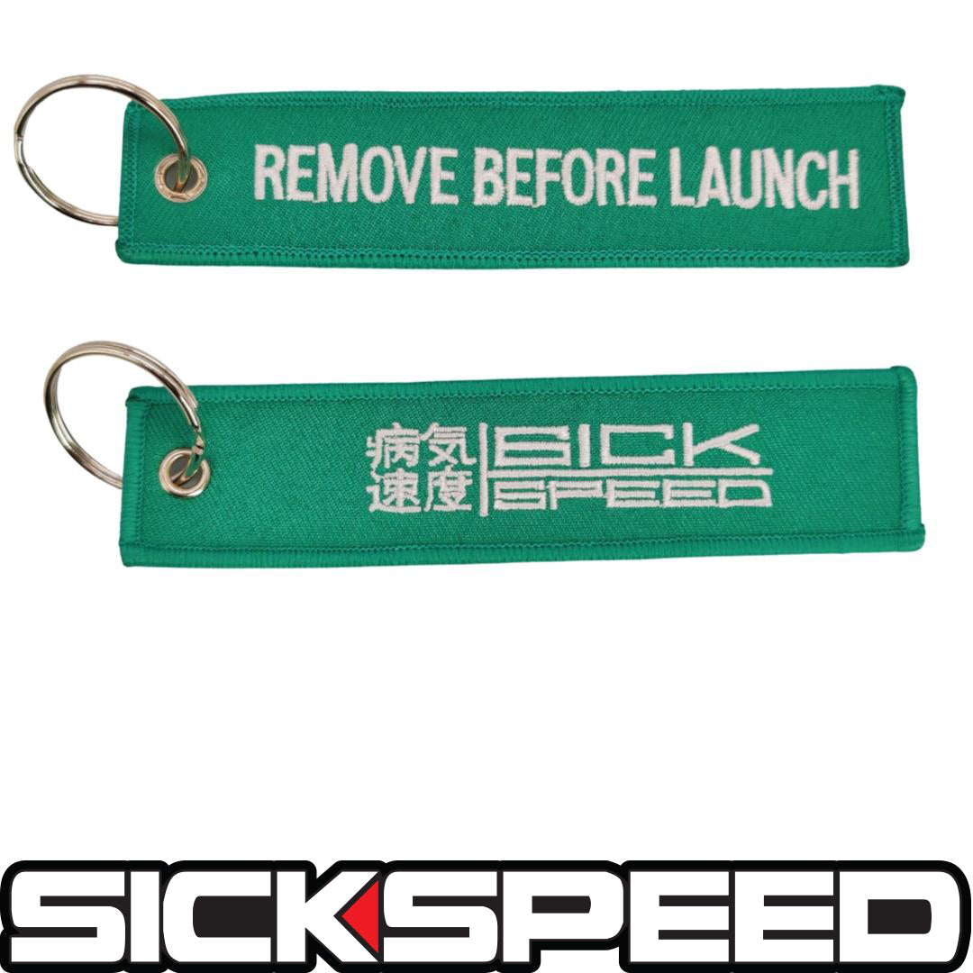 STITCHED FLIGHT TAG KEYCHAIN UNIVERSAL