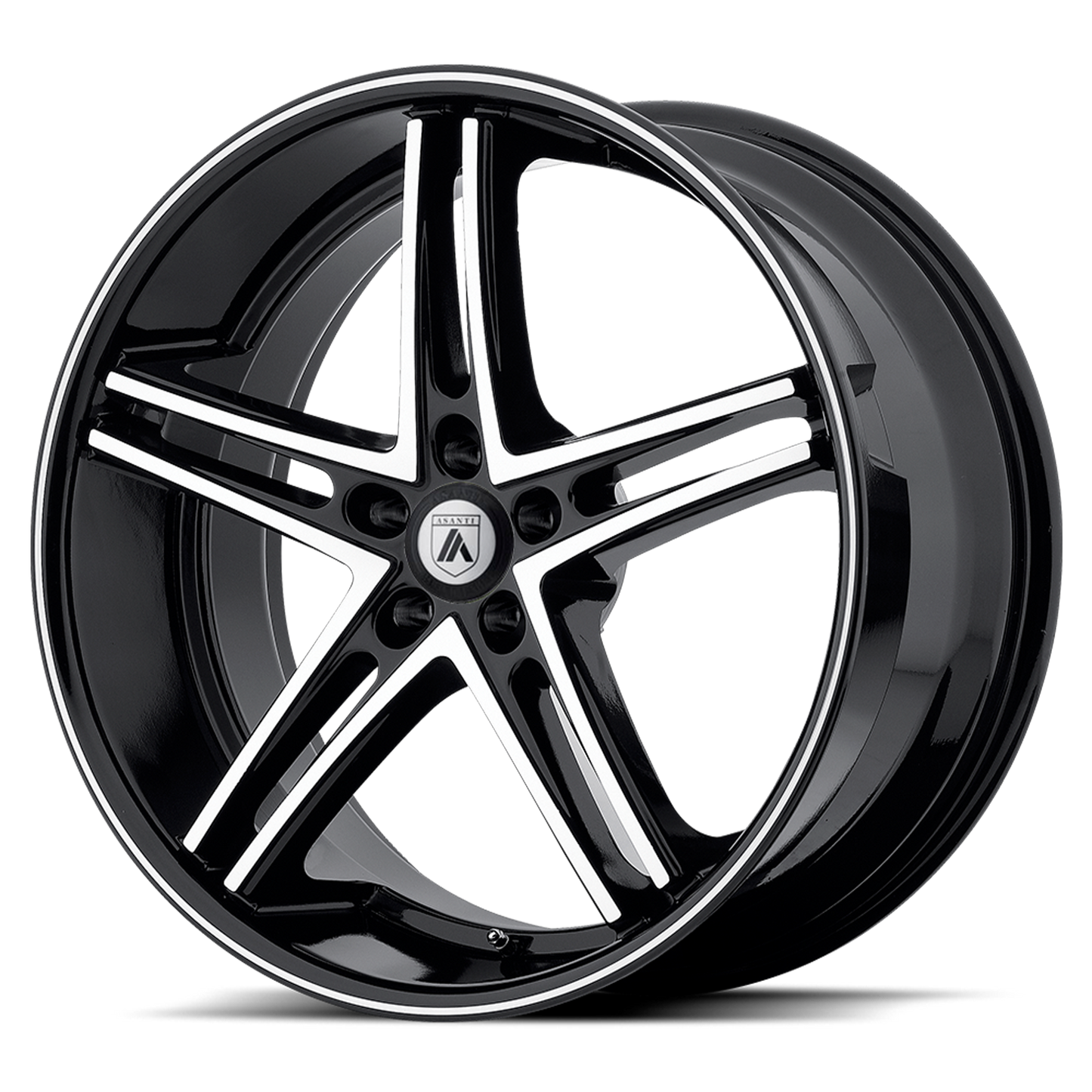 Asanti Abl 7 Wheel, 22x10.0 +38 Offset 5x112, Machine Face With Black Lip - ABL7-22105638MB-C-Dub Tech