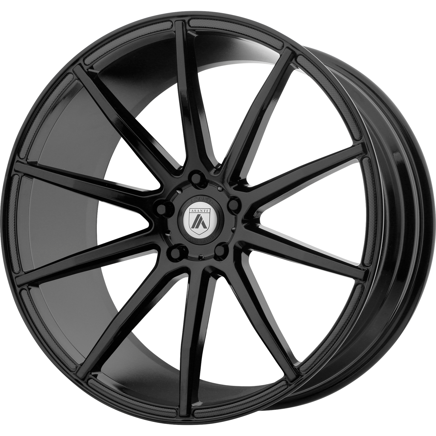 Asanti ABL-20 ARIES Wheel, 20x8.5 5x120, Gloss Black - ABL20-20855238BK-C-Dub Tech
