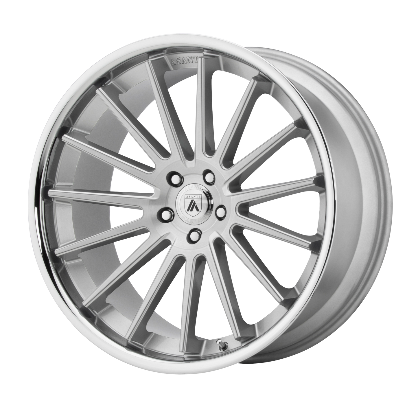 Asanti ABL-24 BETA Wheel, 22x10.5 5x120, Brushed Silver Chrome Lip - ABL24-22055235SL-C-Dub Tech