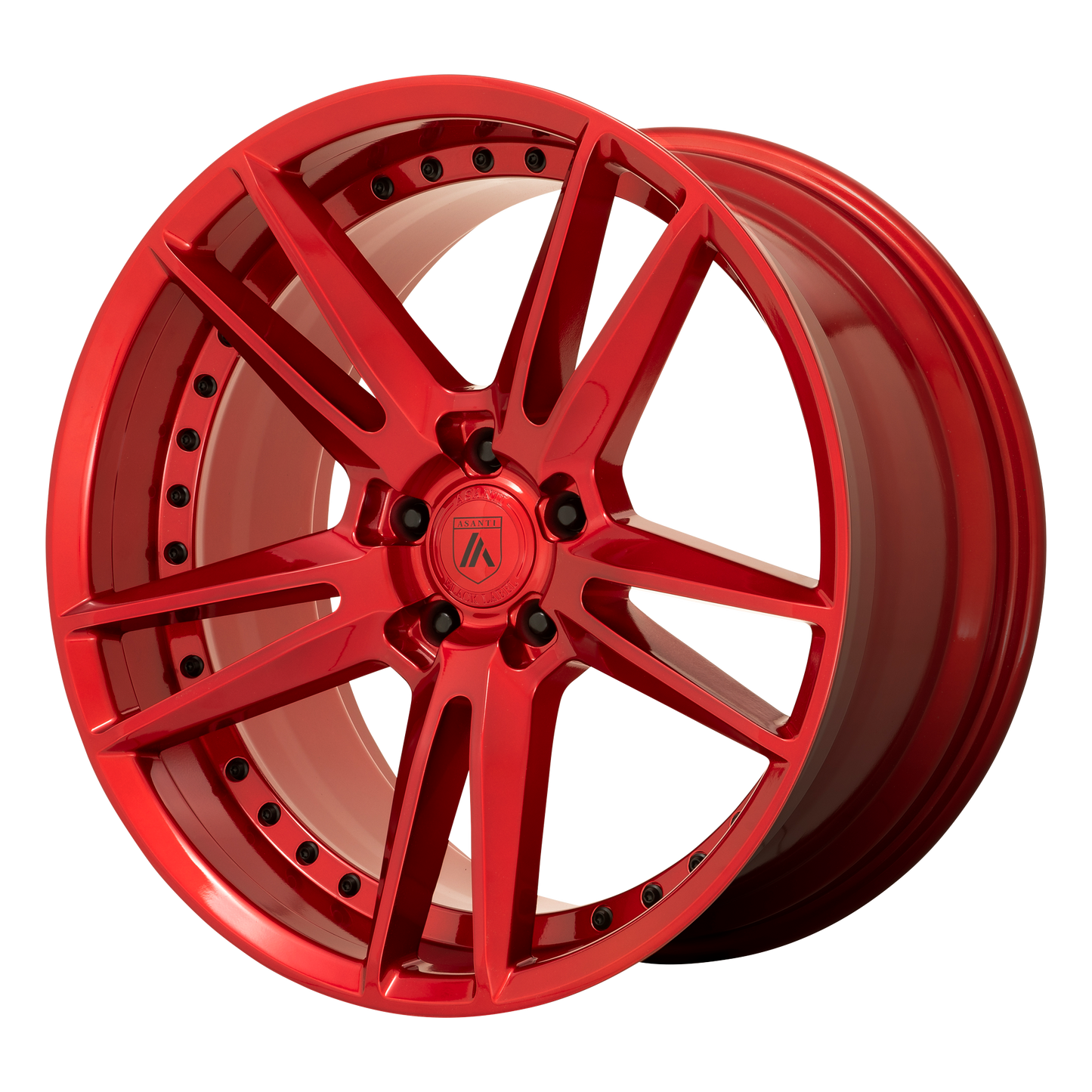 Asanti Abl 33 Reign Wheel, 20x9.0 +15 Offset 5x115, Candy Red - ABL33-20901515RD-C-Dub Tech