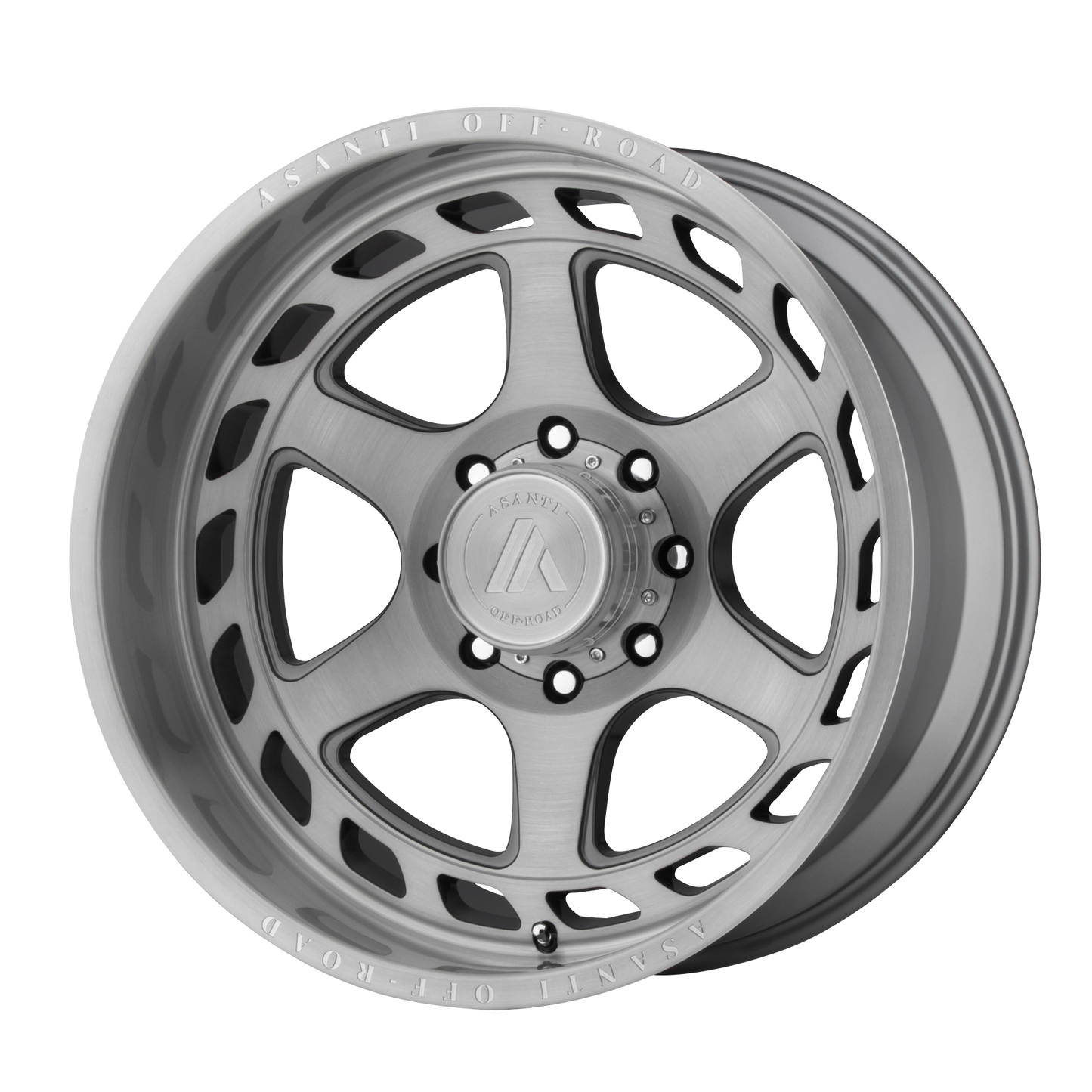Asanti Ab816 Anvil Wheel, 20x10.0 -18 Offset 6x135, Titanium Brushed - AB816-201063TB18N-C-Dub Tech