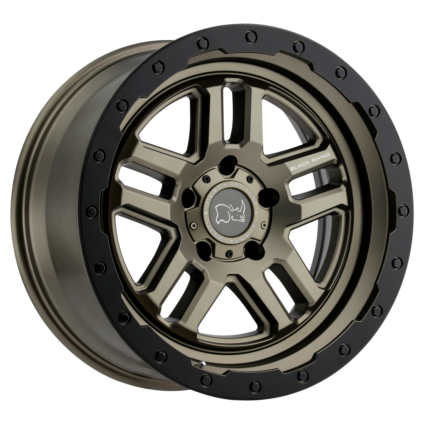 BLACK RHINO BARSTOW MATTE BRONZE W/ MATTE BLACK RING-C-Dub Tech