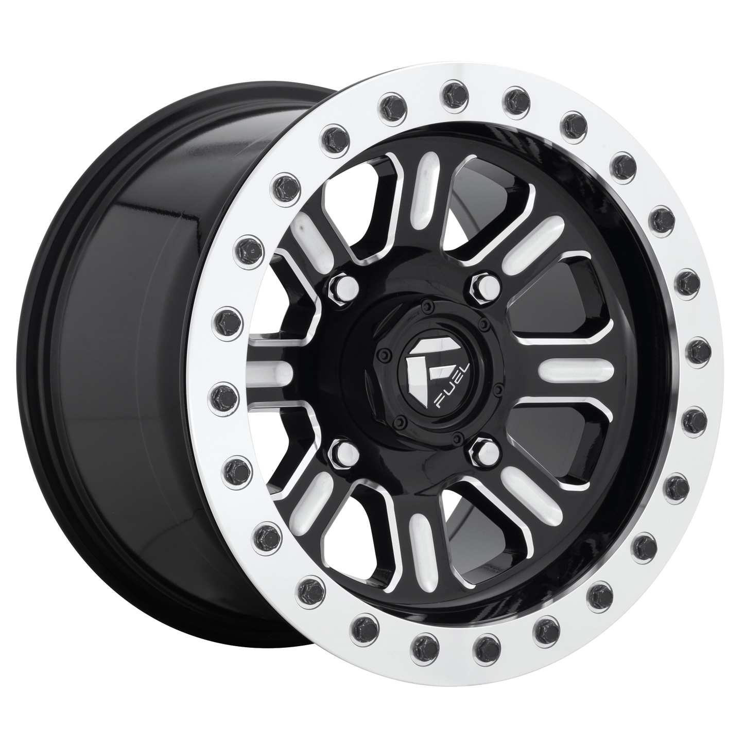 FUEL BEADLOCK GLOSS BLACK MILLED