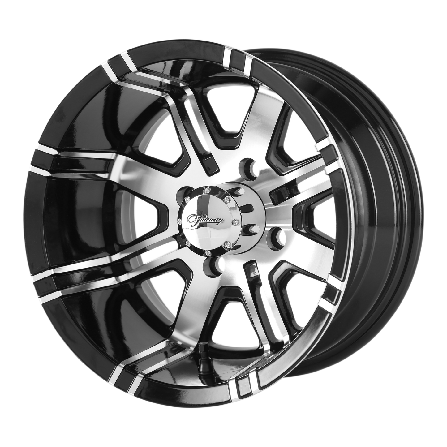 FAIRWAY ALLOYS FA119 AGGRESSOR MACHINED GLOSS BLACK