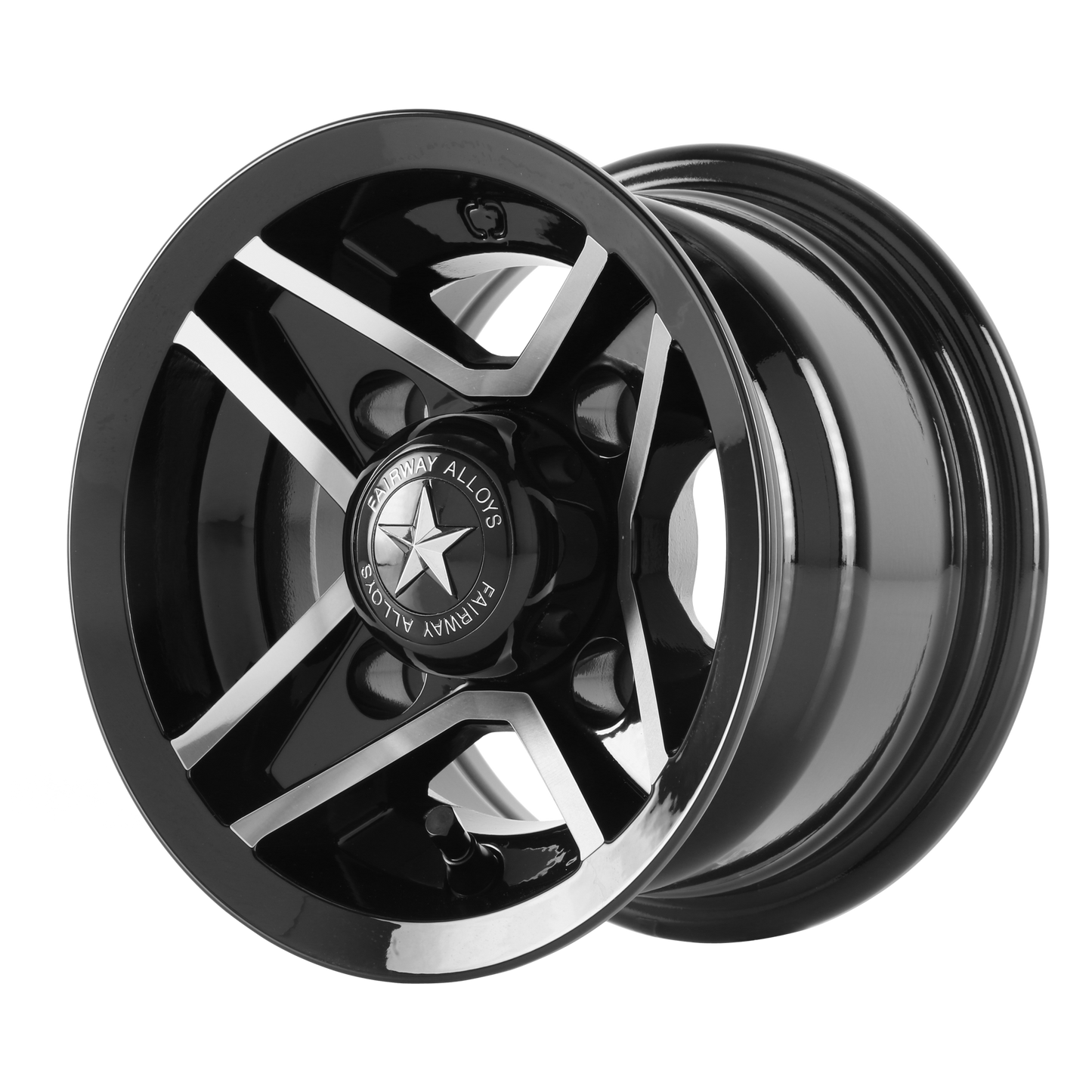 FAIRWAY ALLOYS FA127 DIVOT GLOSS BLACK MACHINED