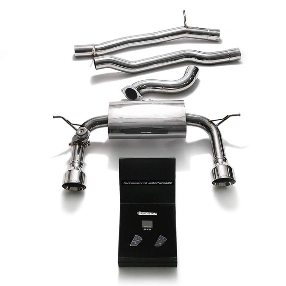 Armytrix Stainless Steel Valvetronic Catback Exhaust System | 2015-2020 Audi TT MK3 8S (AU8S2-DS33B)-C-Dub Tech
