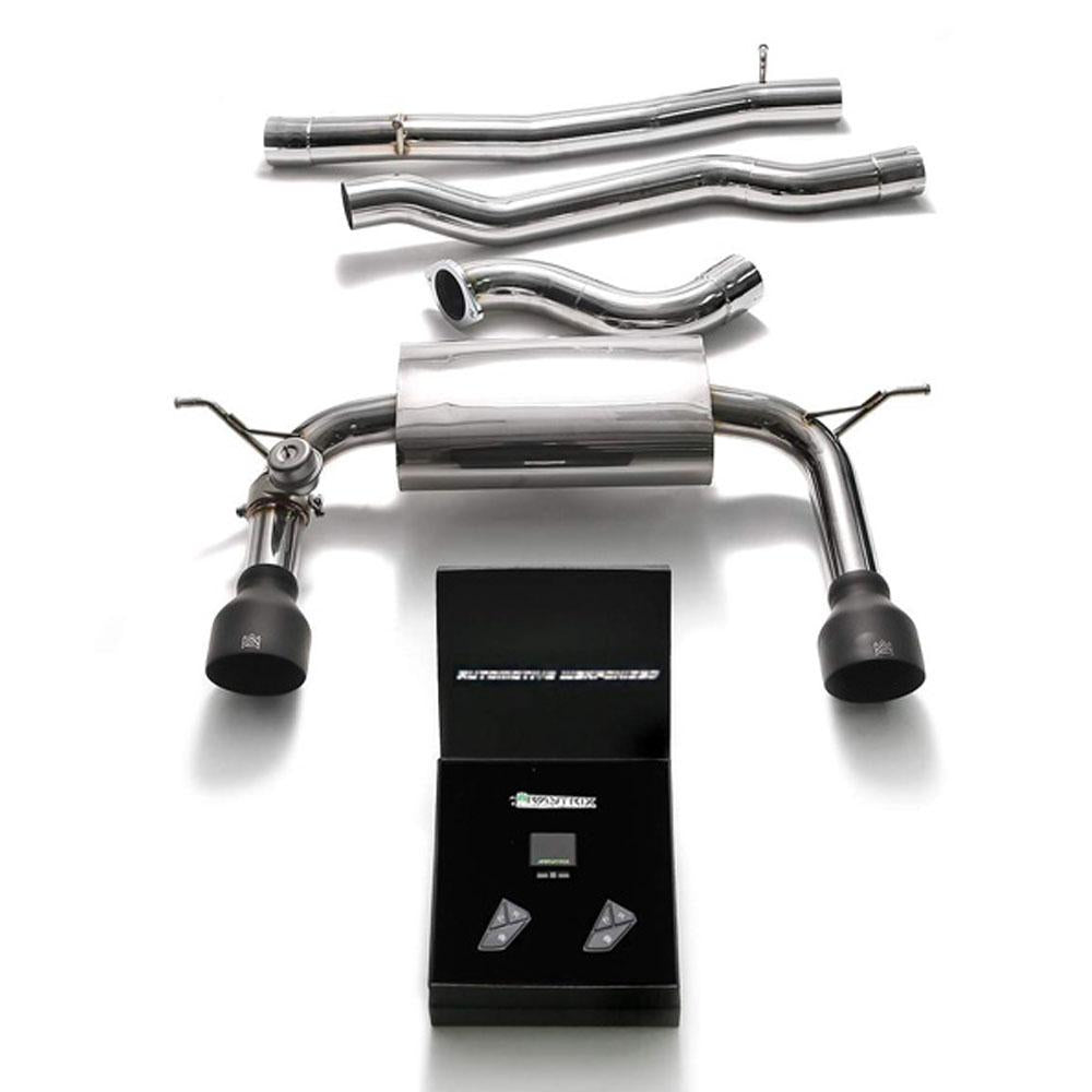 Armytrix Stainless Steel Valvetronic Catback Exhaust System | 2015-2020 Audi TT MK3 8S (AU8S2-DS33B)-C-Dub Tech