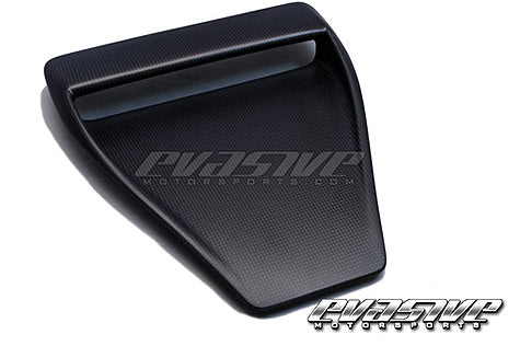 Voltex Wet Carbon Hood Air Scoop Mitsubishi Evo X 08-15