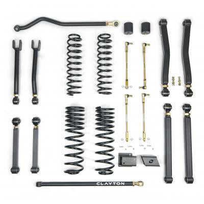 Clayton Offroad Overland Plus Lift Kit Jeep Gladiator 2020-2021