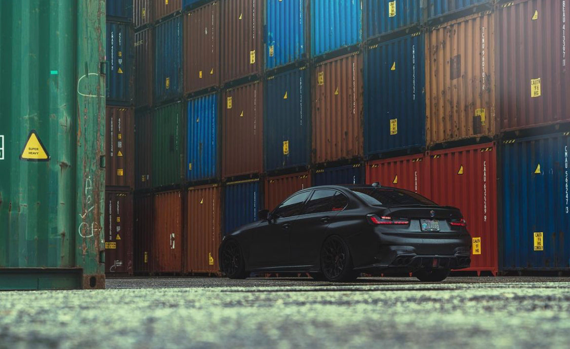 CMST Tuning Carbon Fiber Rear Diffuser for BMW 3 Series G20 G21 M340i 330i 2019-2022