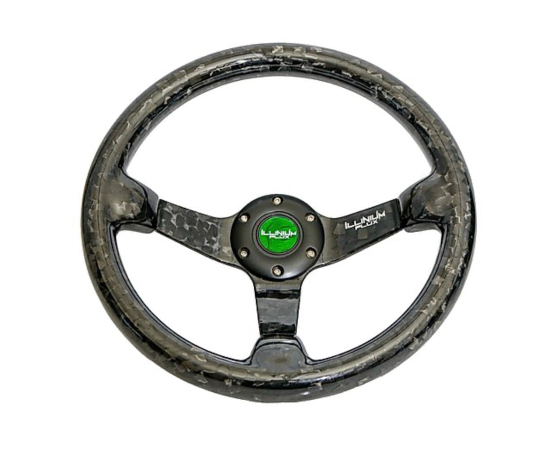 Illinium Flux Carbon Fiber Steering Wheel