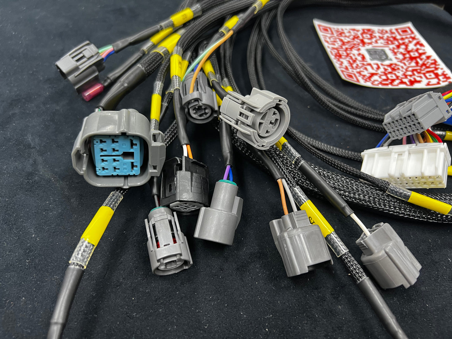SPDZ1 OBD2 Budget D & B-Series Tucked Engine Harness Civic Integra B18/B16/D16