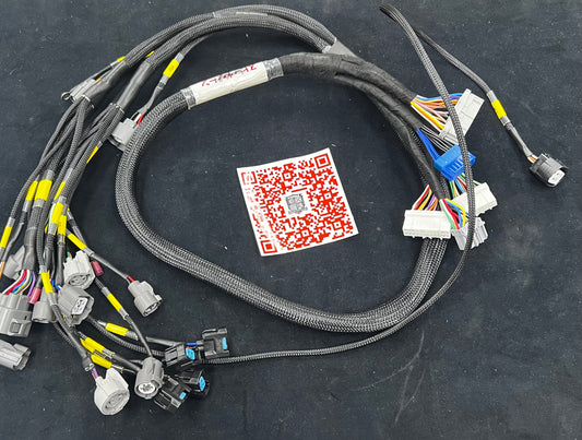 SPDZ1 F-Series and H-Series Wire Harness Made with OBD1 ECU Connectors Attatched