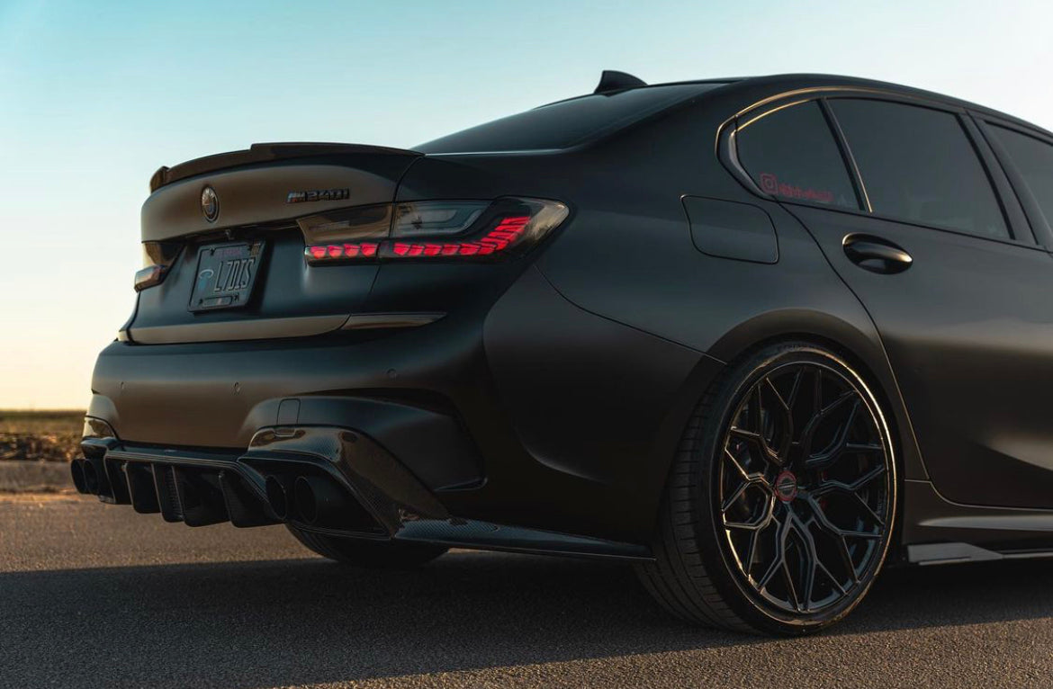 CMST Tuning Carbon Fiber Rear Diffuser for BMW 3 Series G20 G21 M340i 330i 2019-2022