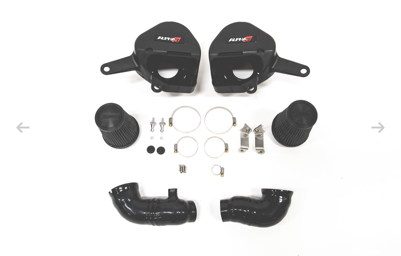 AMS Performance Infiniti Q50 Q60 Red Alpha Cold Air Intake Kit-C-Dub Tech
