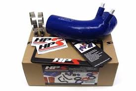 HPS Performance Blue Reinforced Silicone Post MAF Air Intake Hose Kit For Nissan 07-08 350Z 3.5L VQ35HR