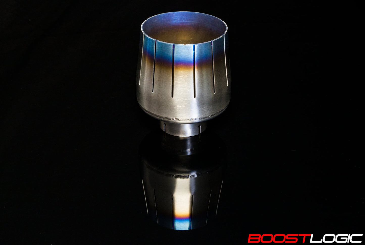 Boost Logic R35 F16 Titanium Exhaust Tip Set Nissan R35 GTR 09+-C-Dub Tech