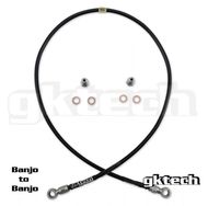 GKTech Z33 Z34 Conversion Braided Clutch Line For RHD Nissan 240SX S13 S14 S15 & Skyline