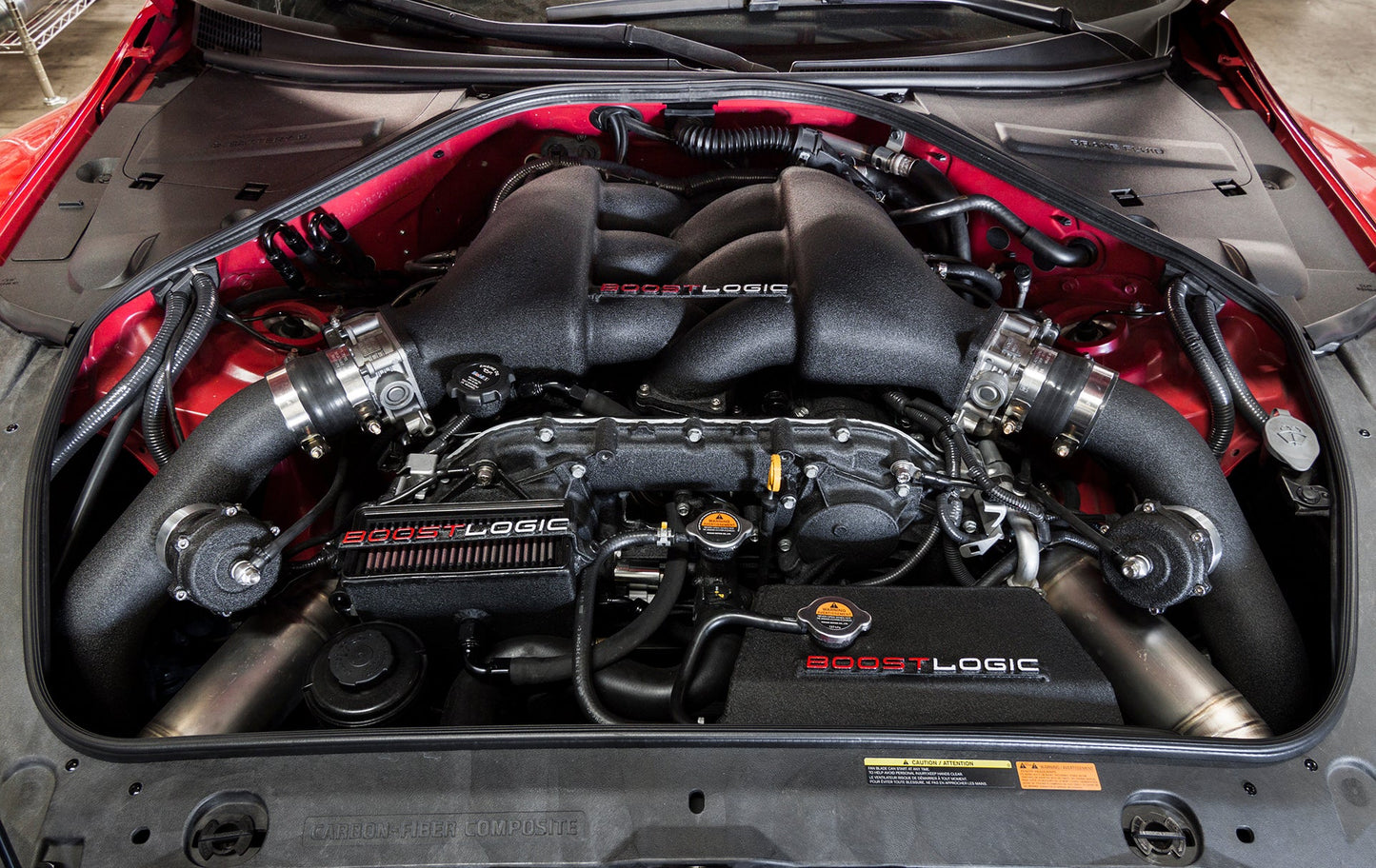 Boost Logic 3″ Titanium Intake Kit Nissan R35 GTR 09+-C-Dub Tech
