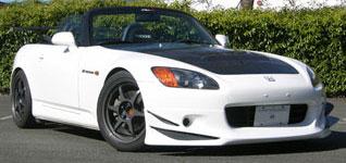 J's Racing Twin Canards - S2000 (J's Half Spoiler Application)