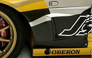 J's Racing Type S Wide Fender Cover Duct (FRP) - Honda S2000 00-09