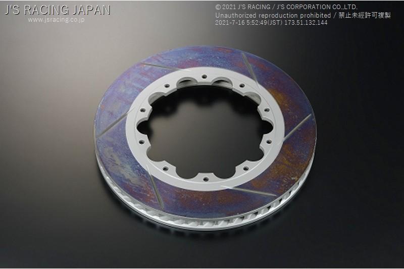 J's Racing Replacement Brake Rotor (R) for Front 6 Pods Brake Kit: 99-09 S2000 (AP1/AP2)