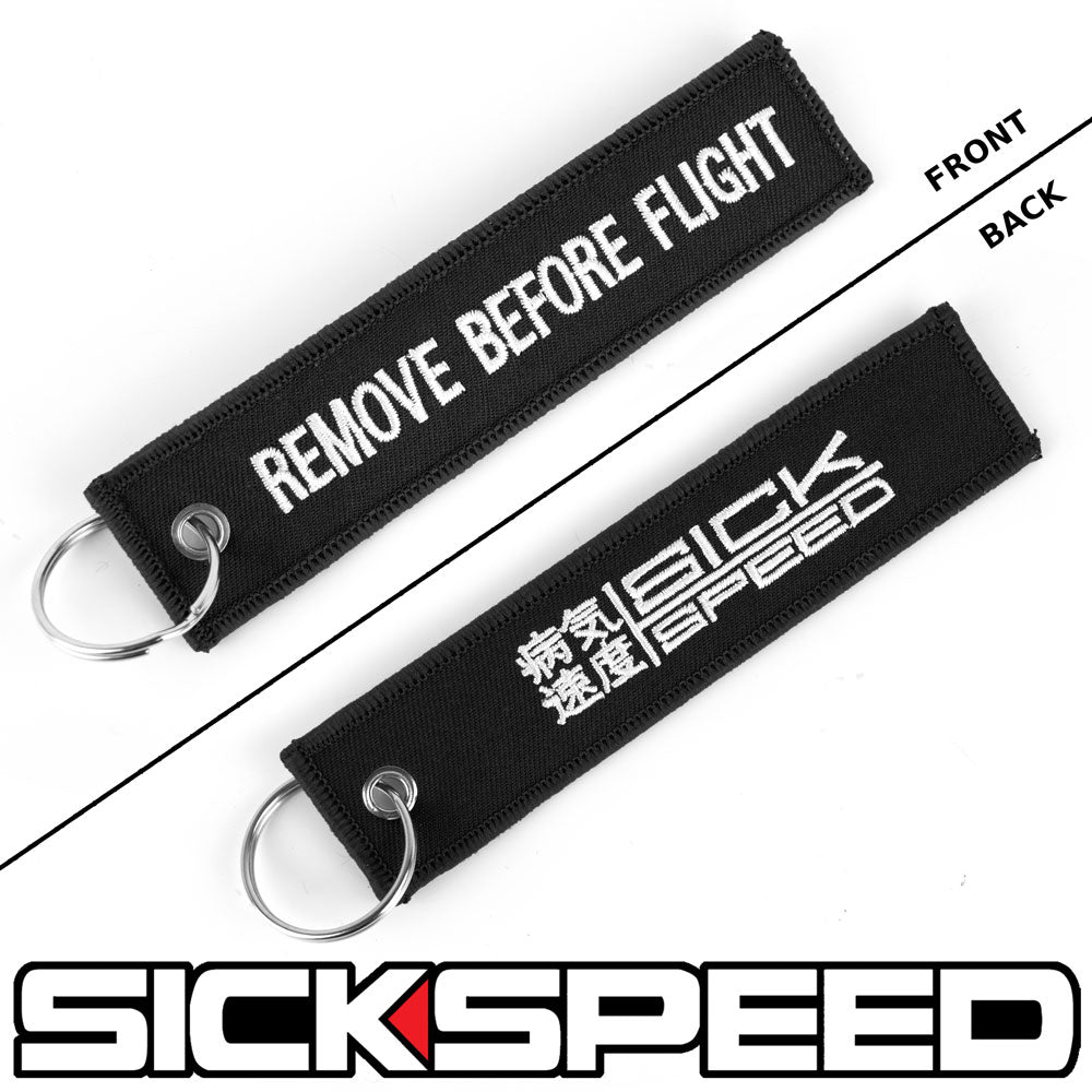 STITCHED FLIGHT TAG KEYCHAIN UNIVERSAL