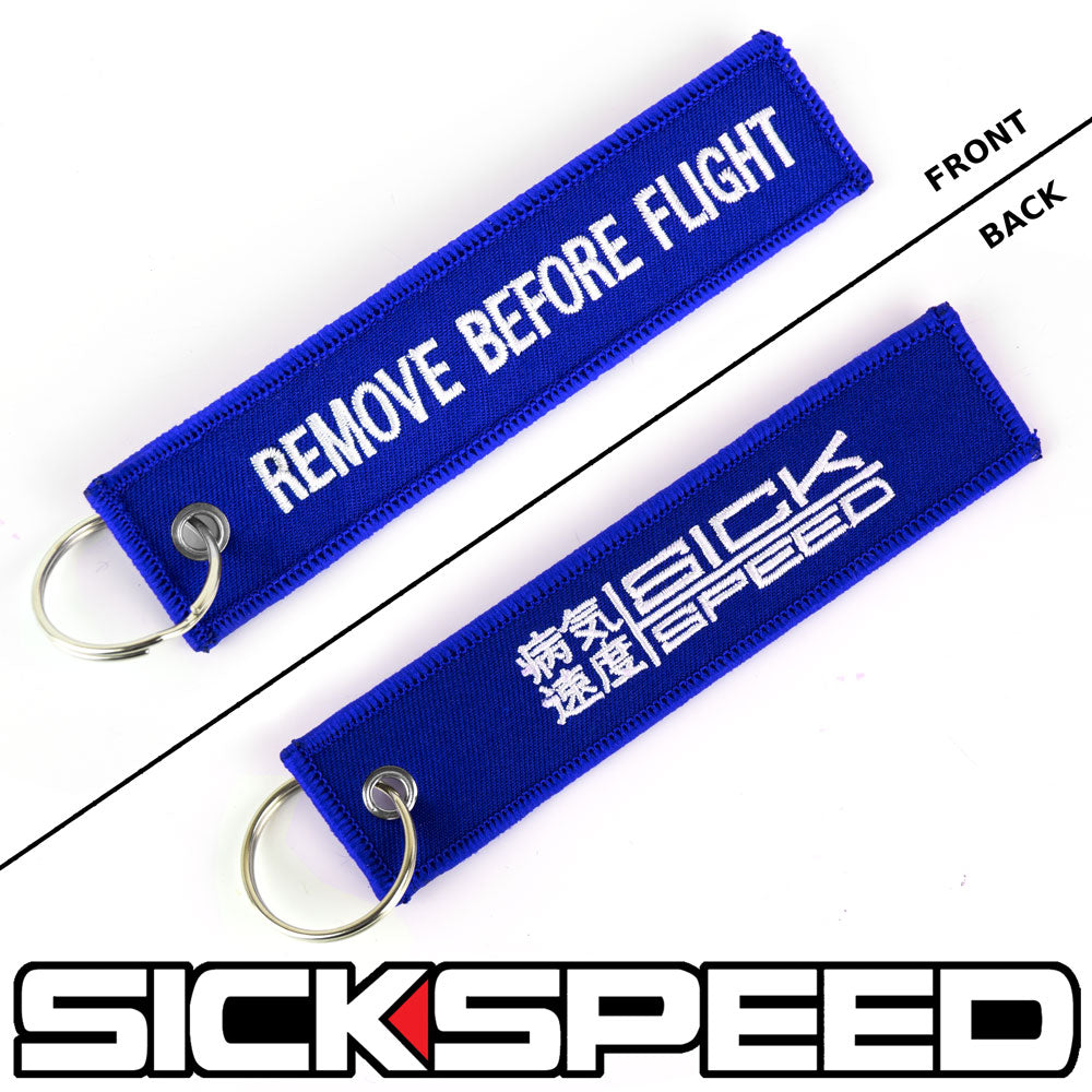 STITCHED FLIGHT TAG KEYCHAIN UNIVERSAL