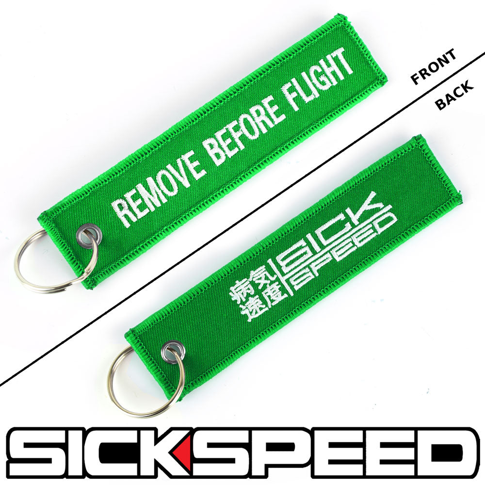 STITCHED FLIGHT TAG KEYCHAIN UNIVERSAL