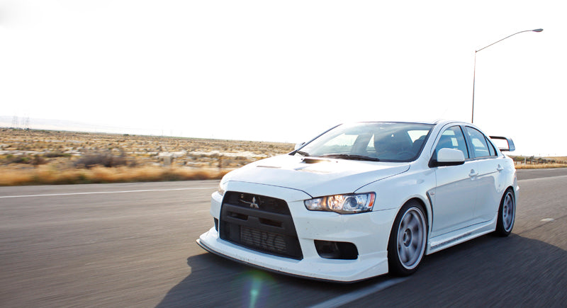Voltex Front Lip Spoiler Mitsubishi Evo X 08-15