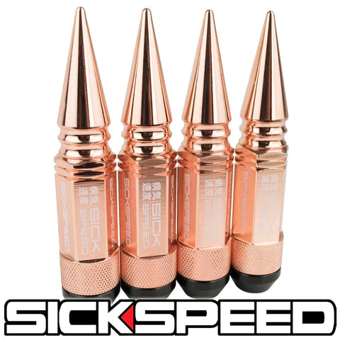 3PC STEEL LUG NUTS 4PC 12X1.25-C-Dub Tech