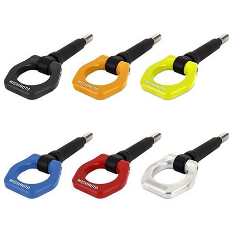 Mishimoto Billet Tow Hook | 2013-2021 Subaru BRZ/Scion FR-S/Toyota 86, 2018-2021 Subaru WRX, and 2018-2019 Subaru WRX STI (MMTH-BRZ-13)