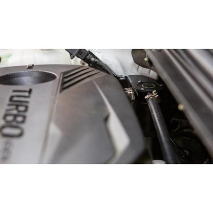 Mishimoto PCV Baffled Oil Catch Can Kit | 2019+ Hyundai Veloster Turbo (MMBCC-VLSTR-19PBE)