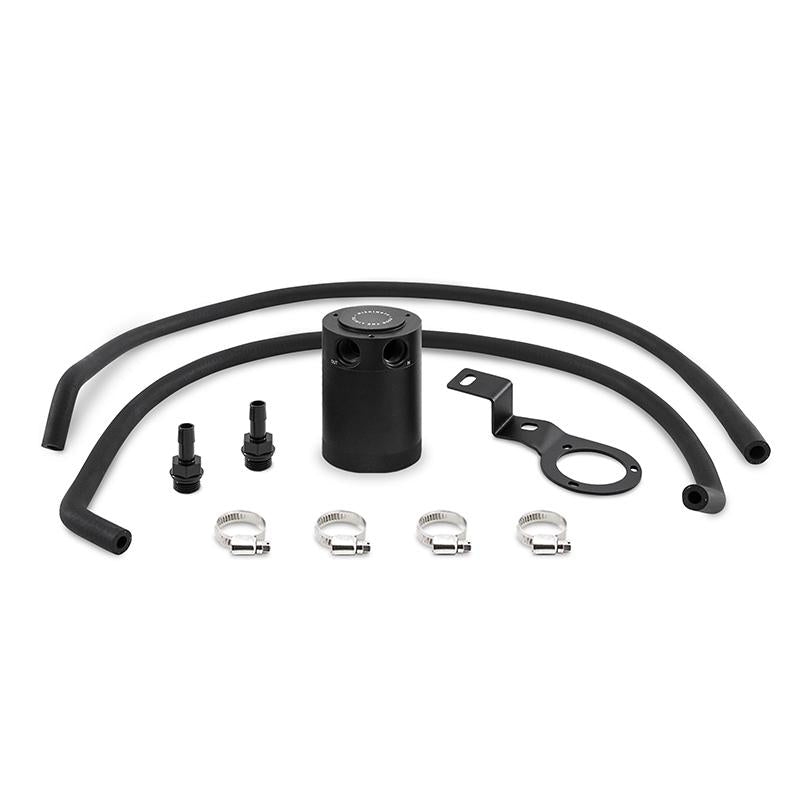 Mishimoto Baffled Oil Catch Can - PCV Side | Multiple Fitments (MMBCC-WRX-15PBE)