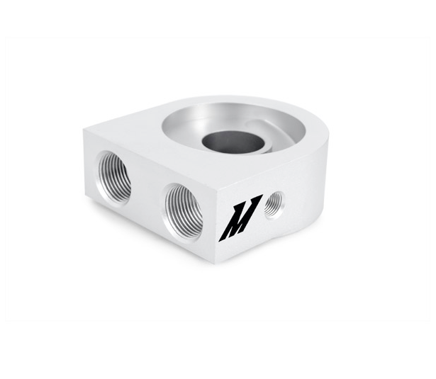 Mishimoto Non-Thermostatic Oil Cooler Kit - Silver | 2015+ Ford Mustang Ecoboost (MMOC-MUS4-15SL)