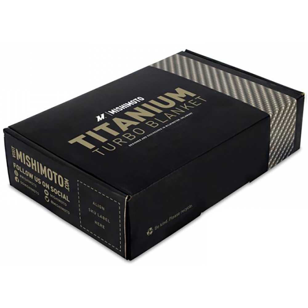 Mishimoto Titanium Turbo Blanket | 2016-2021 Honda Civic 1.5T (MMTB-CIV-16)
